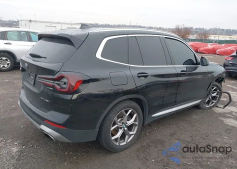 2022 BMW X3 xDrive30I from USA, damaged, VIN 5UX53DP06N9L22430